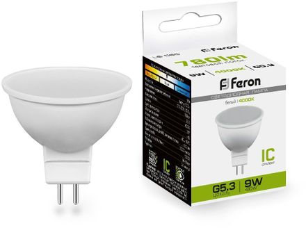 Упаковка ламп LED FERON G5.3,  софит, 9Вт, LB-560, 10 шт. [25840-10]