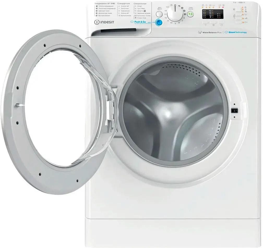 Стиральная машина Indesit Innex BWSA 71052X WSV RU, с фронтальной  загрузкой, 7кг, 1000об/мин – купить в Ситилинк | 1907334