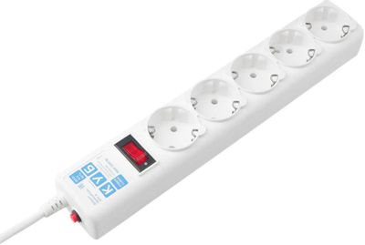 Сетевой фильтр PowerCube SPG-B-10-WHITE, 3м, белый