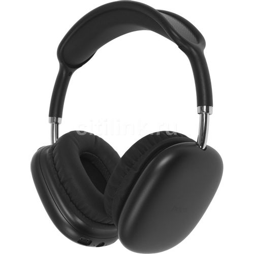 Наушники Hoco Air Triumph W35, 3.5 мм/Bluetooth, мониторные, черный