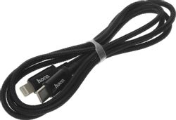 Кабель Hoco X89 Wind iP, Lightning (m) - USB Type-C (m), 1м, черный