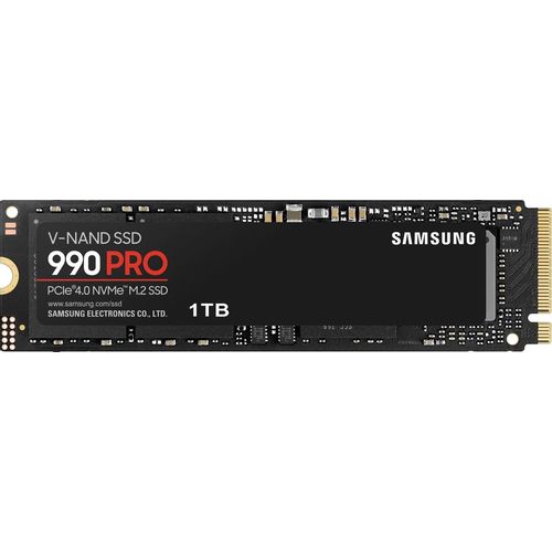 1ТБ SSD накопитель Samsung 990 Pro MZ-V9P1T0BW M.2 2280, PCIe 4.0 x4, NVMe, M.2