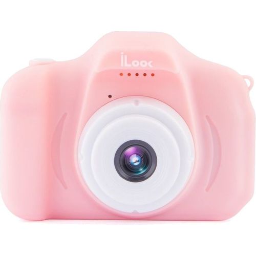 Цифровой компактный фотоаппарат Rekam iLook K330i, детский, розовый