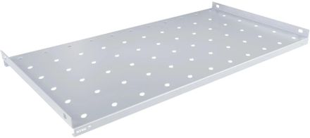 Полка стационарная NTSS NTSS-FSW-450, 1, 19", серый, (в упаковке: 1шт)