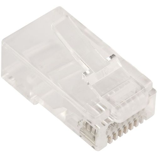 Коннектор LanMaster LAN-EZ45-8P8C/U5E-100 UTP кат.5E RJ45 прозрачный (упак.: 100шт)