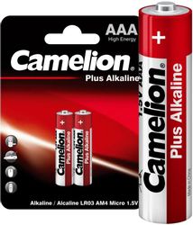 Изображение товара Батарейки CAMELION Plus Alkaline LR03-BP2 AAA, 2 шт.