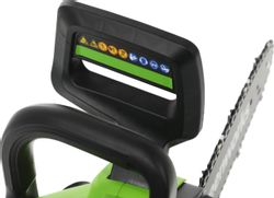 Цепная пила GREENWORKS G24CS25K2,  аккумуляторная,  24В,  2Ач,  с одним аккумулятором