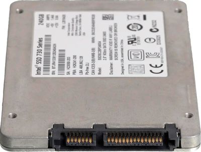 Intel ssd 730 series top