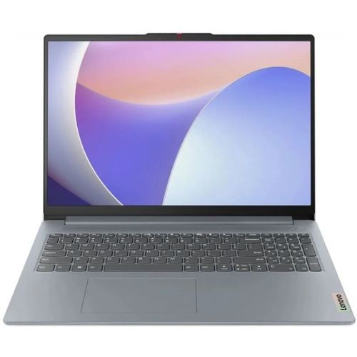 Ноутбук Lenovo IdeaPad Slim 3 15IRU8, 15.6", 2026, TN, Intel Core i3 1315U 1.2ГГц, 6-ядерный, 8ГБ LPDDR5, 512ГБ SSD, Intel UHD Graphics, без операционной системы, серый [82x700l7in]
