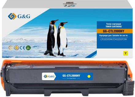 Картридж G&G GG-CTL2000HY, CTL2000HY, желтый / GG-CTL2000HY