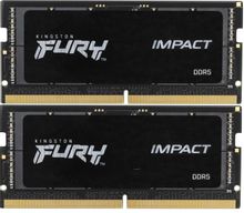 Изображение товара Kingston Fury Impact DDR5 32 ГБ (2x16 ГБ) 4800 МГц SO-DIMM ноутбук память Изображение товара Kingston Fury Impact DDR5 32 ГБ (2x16 ГБ) 4800 МГц SO-DIMM ноутбук память