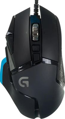 Мышь Logitech Proteus Core G502, игровая, оптическая, проводная, USB, черный [910-004075/910-004617]