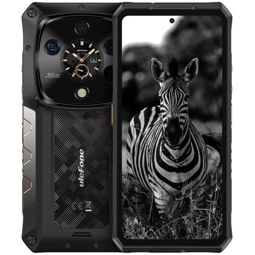 6.67" Смартфон ULEFONE Armor 28 Ultra 16/1Tb, NFC, AMOLED, 120Гц, 10600мAч, черный