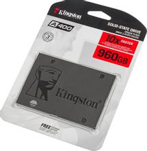 SSD накопитель Kingston A400 SA400S37/960G 960ГБ