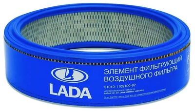 Элемент воздушного фильтра ВАЗ 2101-15,2112,1111, М-412 (фирм. упак. LADA)