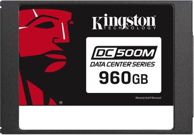 SSD накопитель Kingston DC500M SEDC500M/960G 960ГБ, 2.5", SATA III,  SATA
