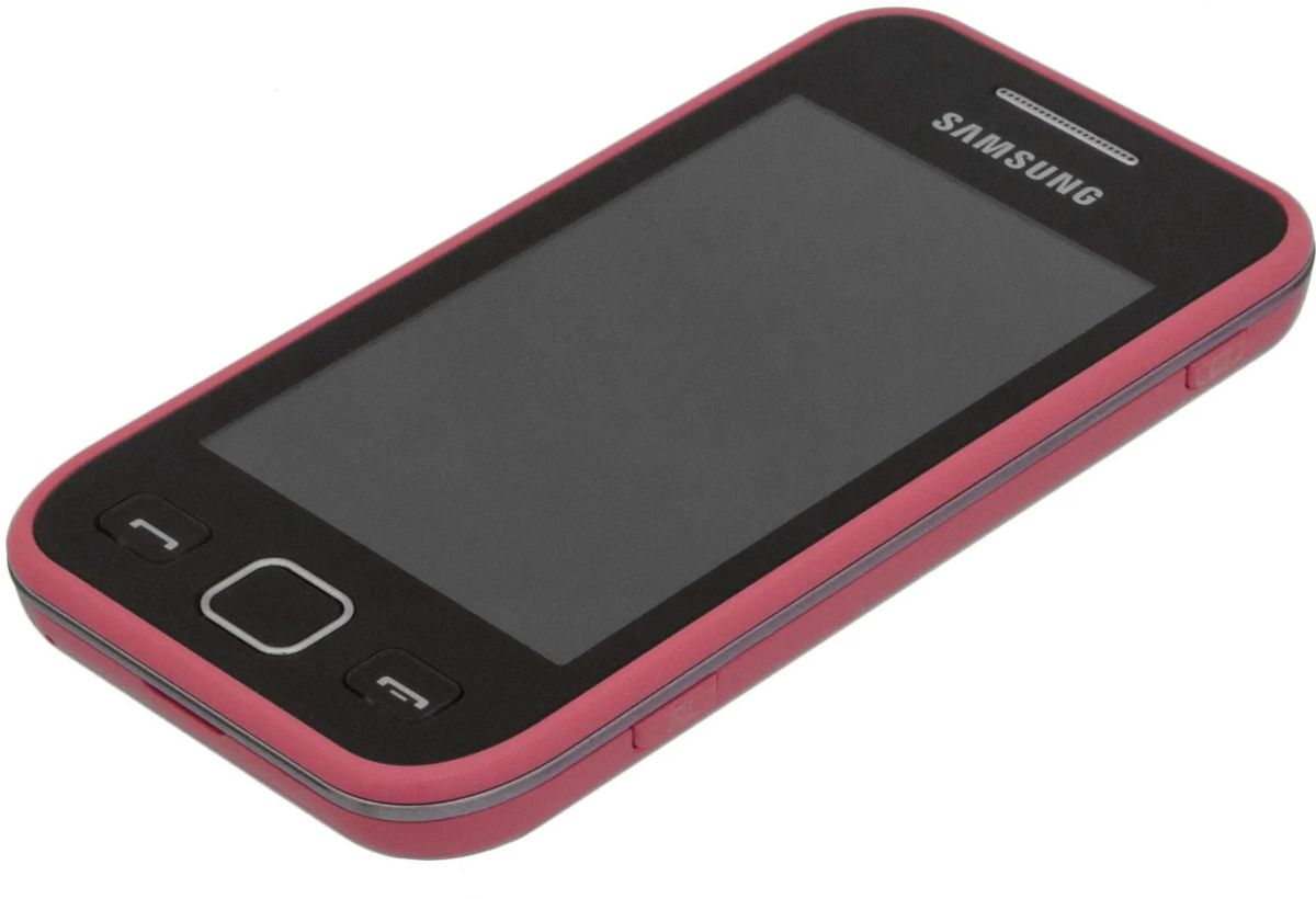 Характеристики Смартфон Samsung Wave 525 GT-S5250, розовый (592810)  смотреть в СИТИЛИНК