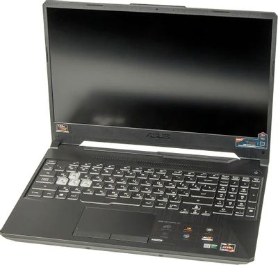 Ноутбук игровой ASUS TUF Gaming FX506II-HN139 90NR03M1-M05520, 15.6", AMD Ryzen 5 4600H 3.0ГГц, 6-ядерный, 8ГБ DDR4, 512ГБ SSD,  NVIDIA GeForce  GTX 1650 Ti - 4 ГБ, без операционной системы, серый