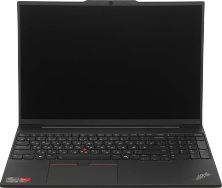 Ноутбук Lenovo ThinkPad E16 G2, 16", 2025, IPS, AMD Ryzen 7 7735HS 3.2ГГц, 8-ядерный, 16ГБ DDR5, 512ГБ SSD,  AMD Radeon  680M, без операционной системы,  черный [21m5s09e00]