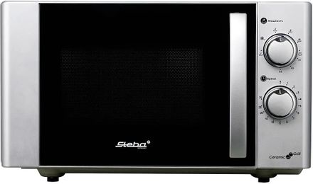Микроволновая печь STEBA MIC 2130 Ceramic, 700Вт, 20л, серебристый