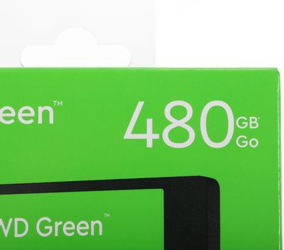 SSD WD 480Gb SATA III Green WDS480G3G0A