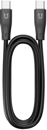 Кабель  Uzay,  USB Type-C (m) -  USB Type-C (m),  1.2м,  3A,  черный [uz-12cc-c1809-9-bk]
