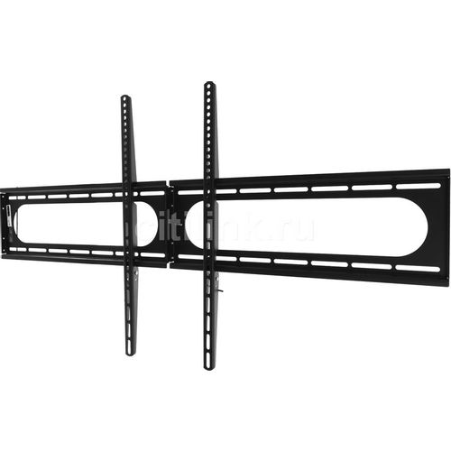 Кронштейн для телевизора HAMA 00220843, 37-120", настенный, фиксированный, черный
