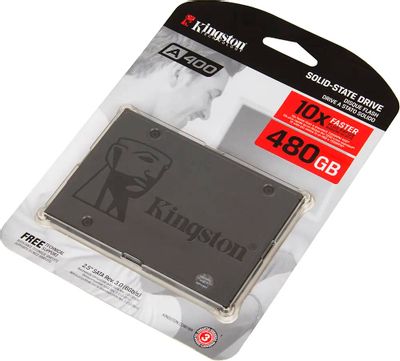 SSD накопитель Kingston A400 SA400S37/480G 480ГБ