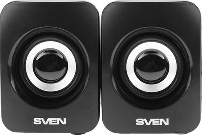 Характеристики Колонки Sven 130, 2.0, черный [sv-020224] (1653253 ...
