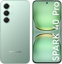 Изображение товара Смартфон TECNO Spark 40 Pro 8/256Gb Зеленый с AMOLED дисплеем и AI камерой
