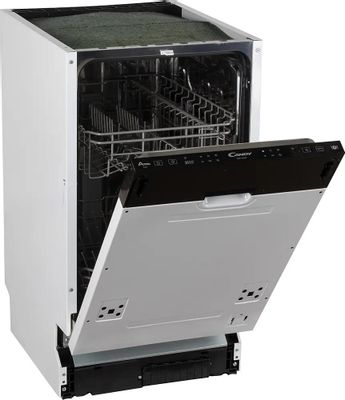 Характеристики Встраиваемая посудомоечная машина Candy CDI 1L949-07, узкая,  ширина 44.8см, полновстраиваемая, загрузка 9 комплектов (1100076) смотреть  в СИТИЛИНК