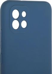 Чехол (клип-кейс) BORASCO Microfiber Case, для Samsung Galaxy A03, синий