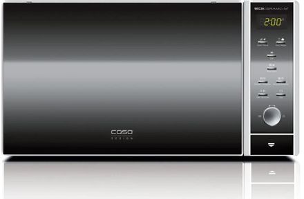 Микроволновая печь CASO MCG 30 Ceramic Chef, 900Вт, 30л, серебристый