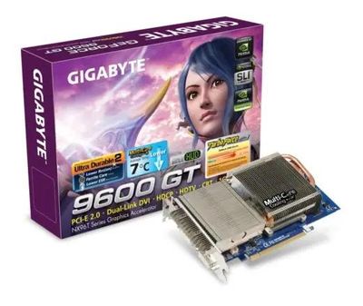 Gigabyte NVIDIA GeForce 9600 GT 1 DDR3 Ret gv nx96t1ghp 503081