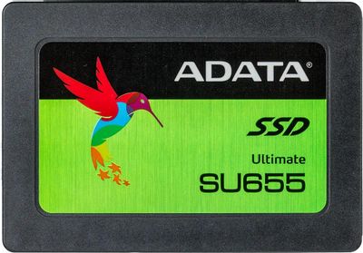 SSD накопитель A-Data Ultimate SU655 ASU655SS-480GT-C 480ГБ, 2.5", SATA III