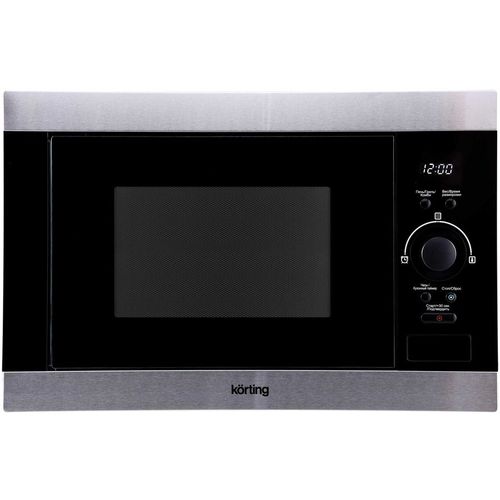 Встраиваемая микроволновая печь Korting KMI 825 XN, 25л, 900Вт, нержавеющая сталь