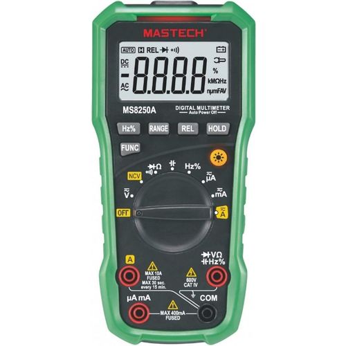 Мультиметр цифровой MASTECH MS8250A, автоматический/ручной [13-2101]