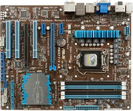 Материнская плата ASUS P8Z77-V LE, LGA 1155, Intel Z77, ATX, Ret