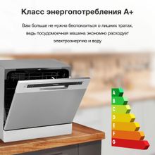Посудомоечная машина Hyundai DT503 серебристая