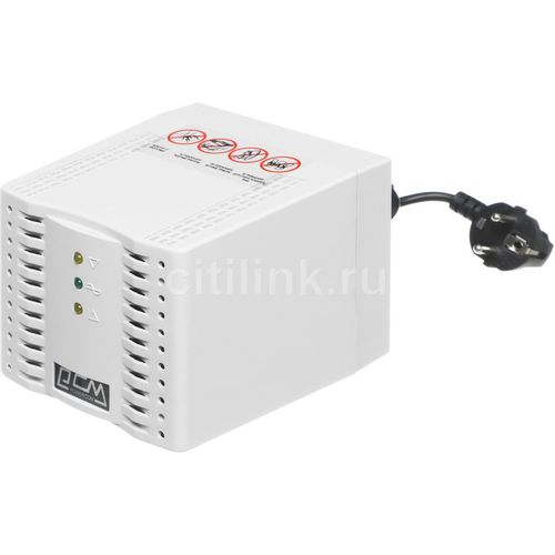 Стабилизатор напряжения POWERCOM TCA-1200 белый