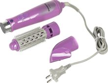 Характеристики Фен-щетка Panasonic EH-KA22, 600Вт, фиолетовый и белый ...