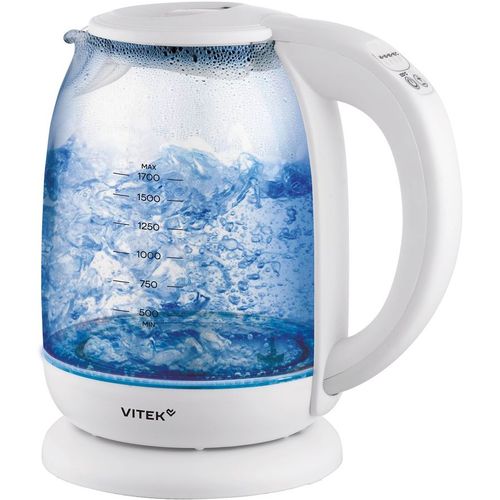Чайник электрический Vitek VT-WK1045, 1.7л, стекло