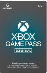 Подписка Microsoft Xbox Game Pass Essential MX,  на 6 месяцев,  регион: Мексика