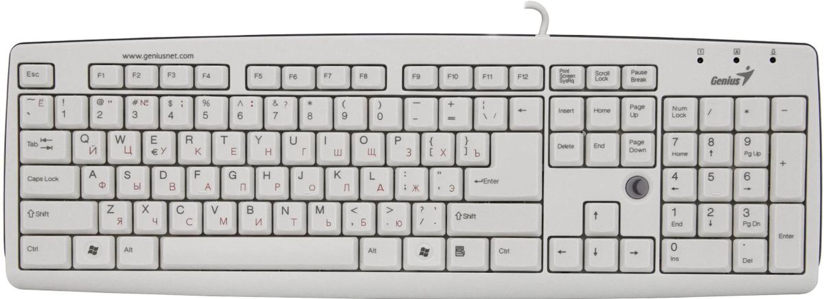 Отзывы на Клавиатура Genius KB-06XE, USB, белый [31300614100] в  интернет-магазине СИТИЛИНК (31873)