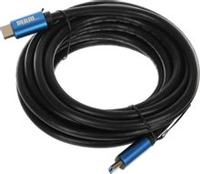 Изображение товара Кабель HDMI PREMIER 11243 ver 2.0 5м позолоченные контакты черный