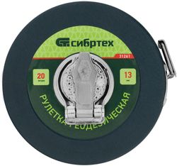 Рулетка геодезическая СИБРТЕХ 31261,  20м x13мм