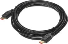 Изображение товара Кабель аудио-видео Buro HDMI 1.4,  HDMI (m) -  HDMI (m),  ver 1.4,  3м, GOLD,  черный [bhp hdmi v1.4 3m lock]