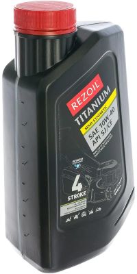 Моторное масло REZOIL TITANIUM, 10W-40, 0.946л, полусинтетическое [03.008.00007]