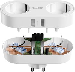 Сетевой фильтр на евровилку TopON TOP-SL-822E-2A, белый