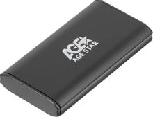 Внешний корпус для SSD AgeStar 3UBMS1, черный – купить в Ситилинк | 279012